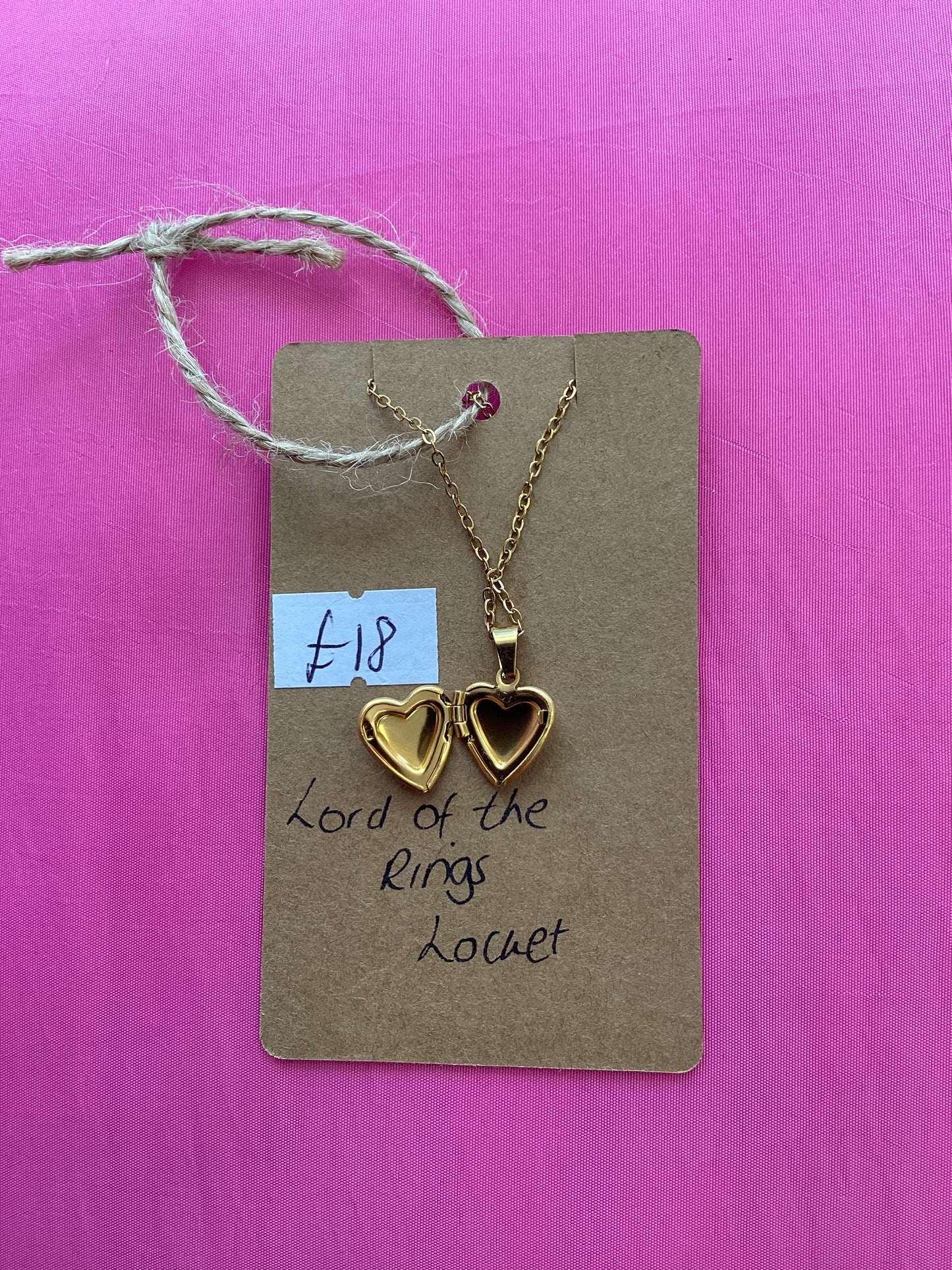 Lord of the rings locket by Embroider Geek
