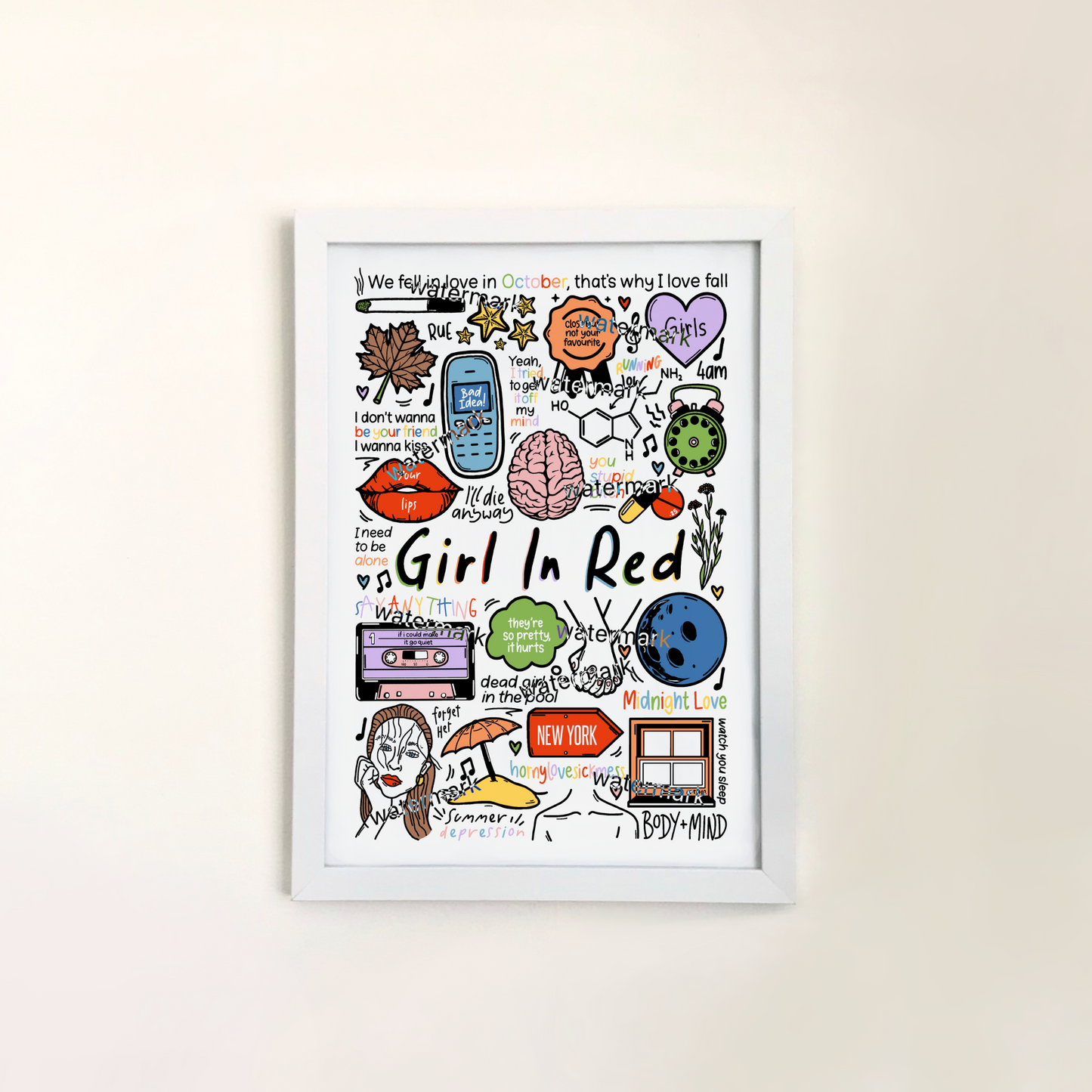 5x7” Print by Destiny May Design