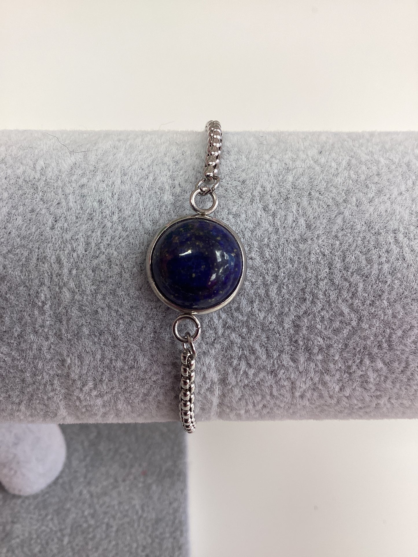 Gemstone Chain Bracelets Silver/Gold by Vida Jewellery