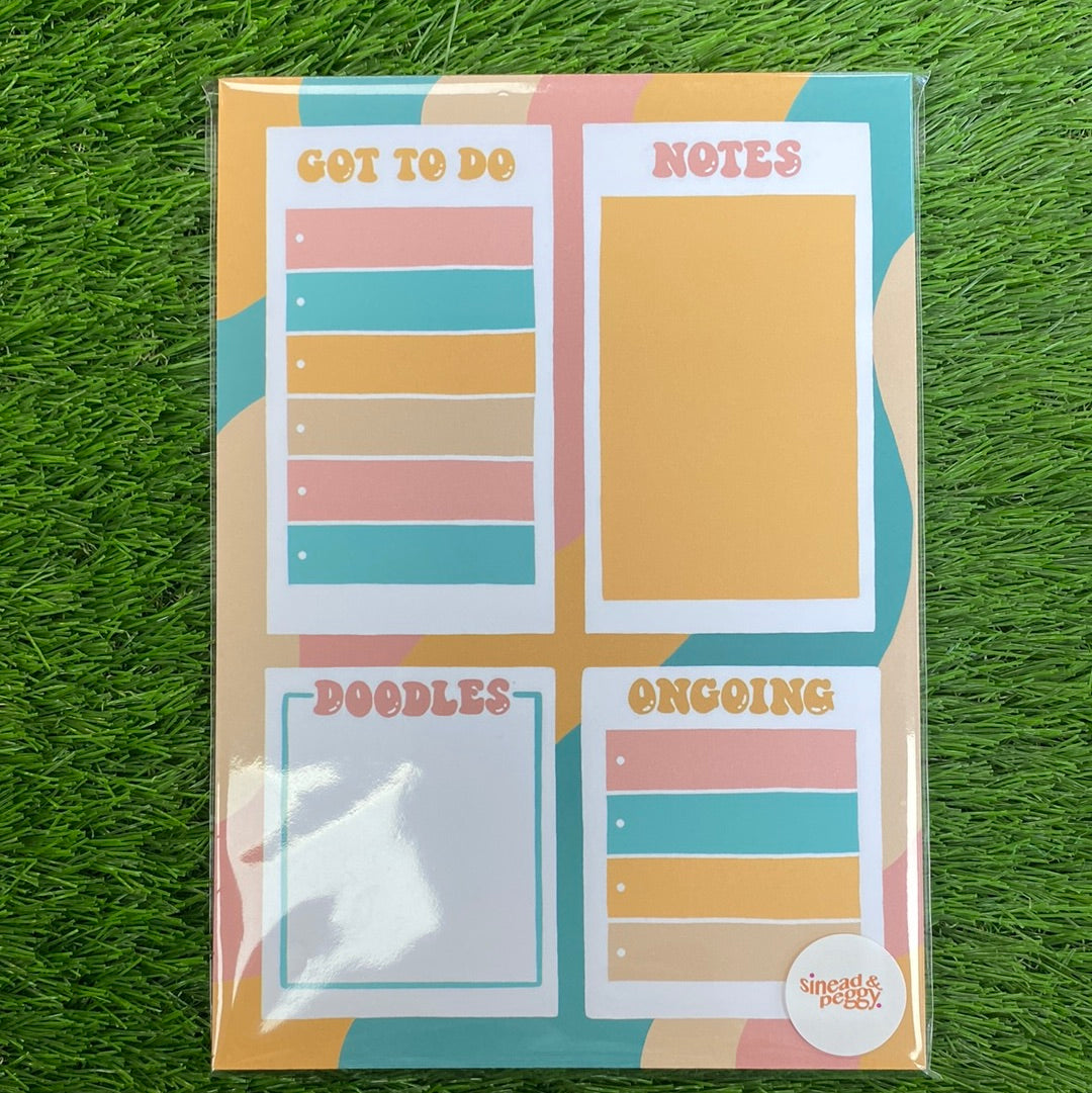 Sinead & Peggy A5 Notepad