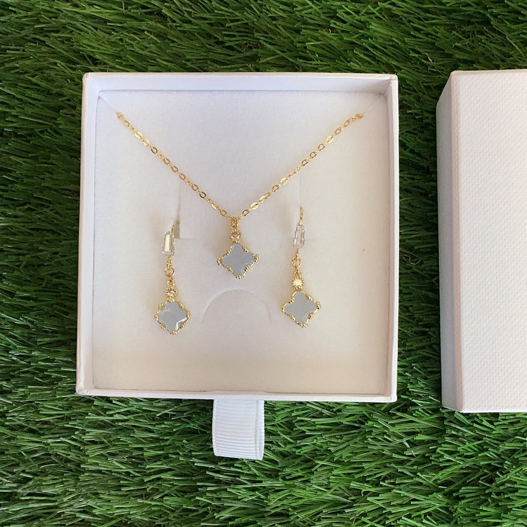 Sian Mellor Bridal Collection Necklace & Earring Set 003