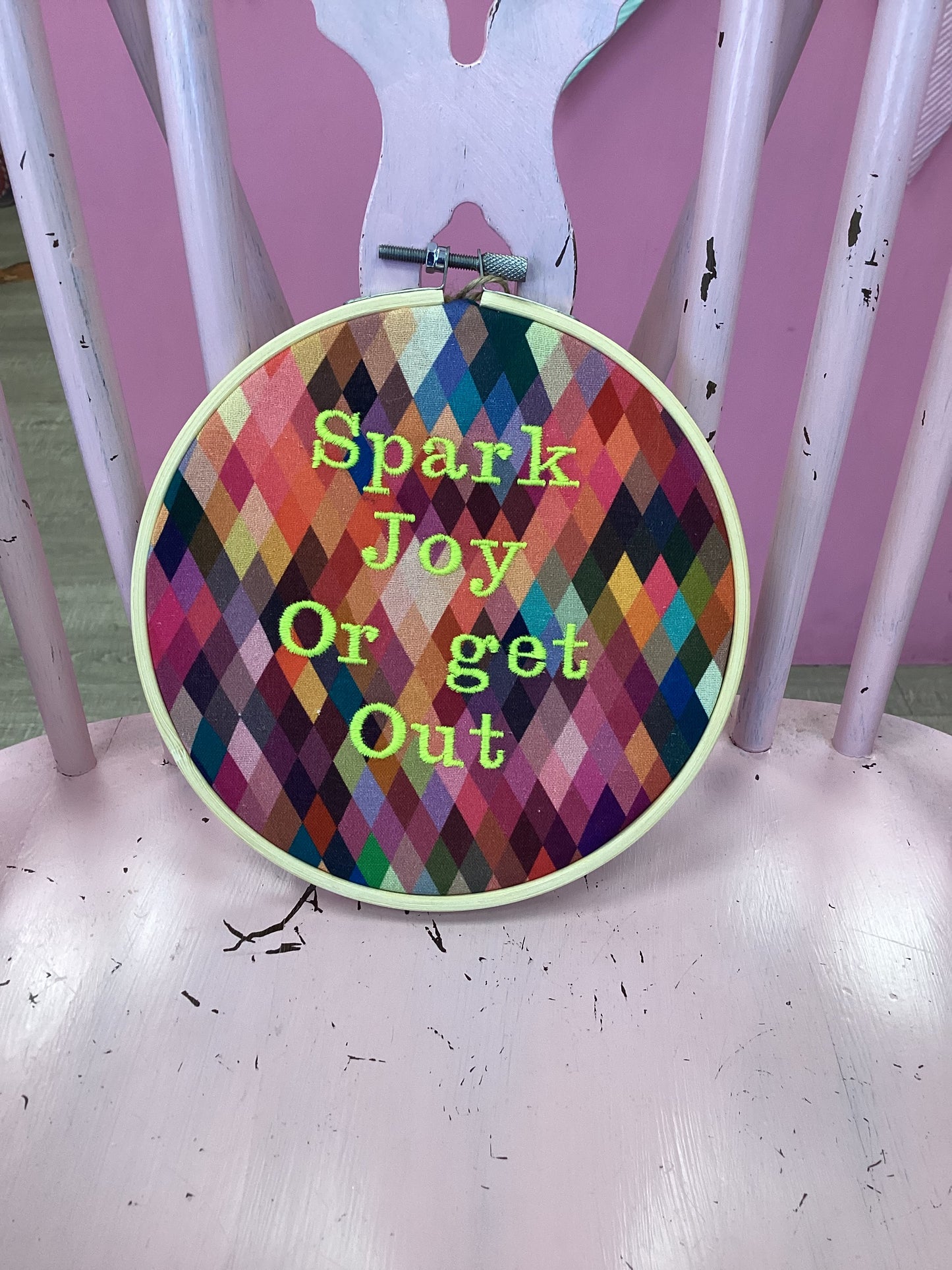 Spark joy or get out by Toria Creates