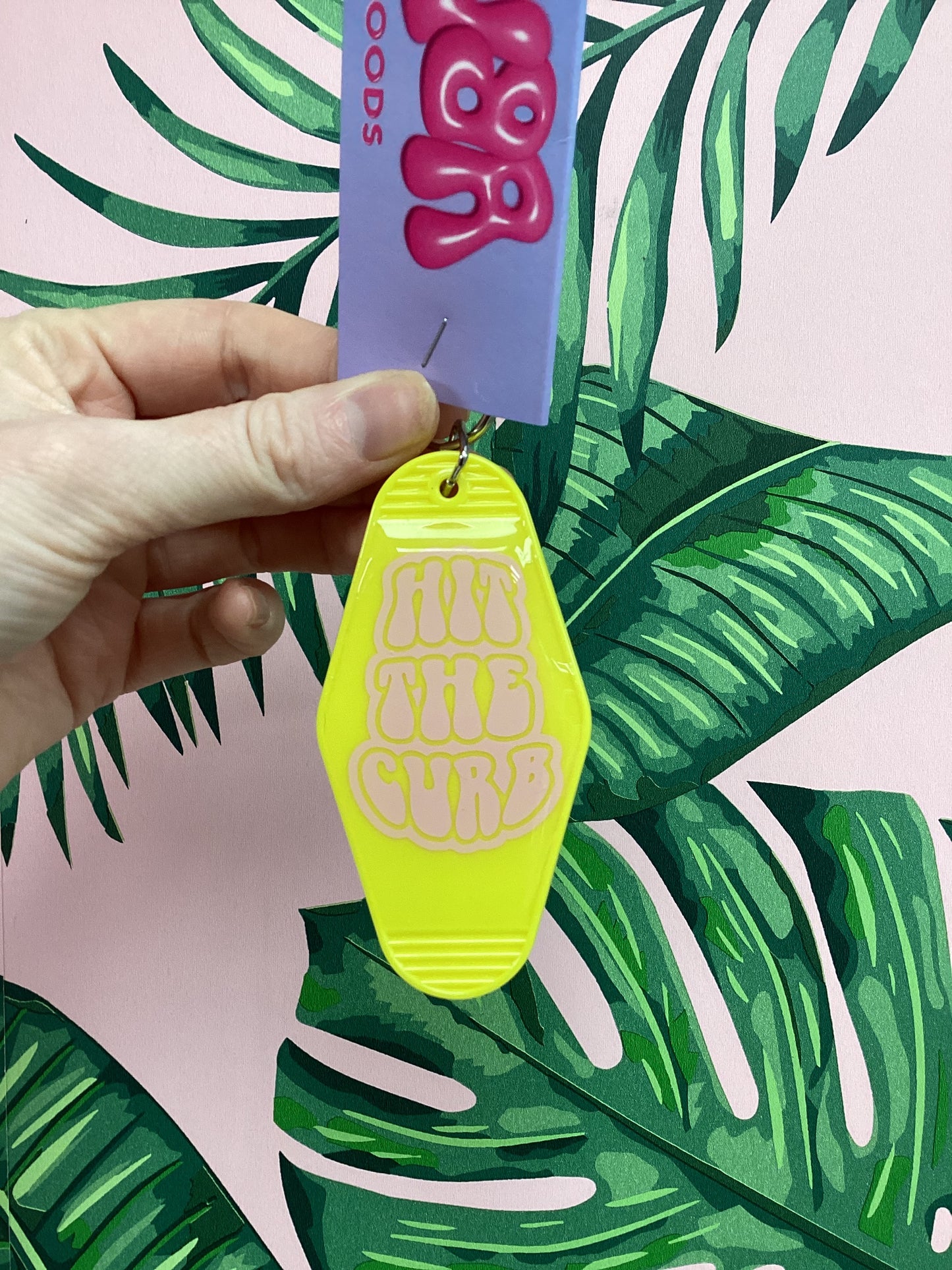 Motel Keychain - Hit The Curb by Buba Goods