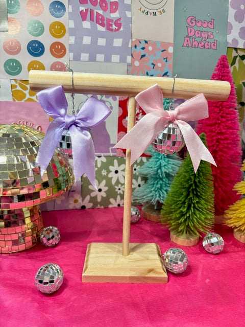 Disco Bow Bauble by Moody Cow