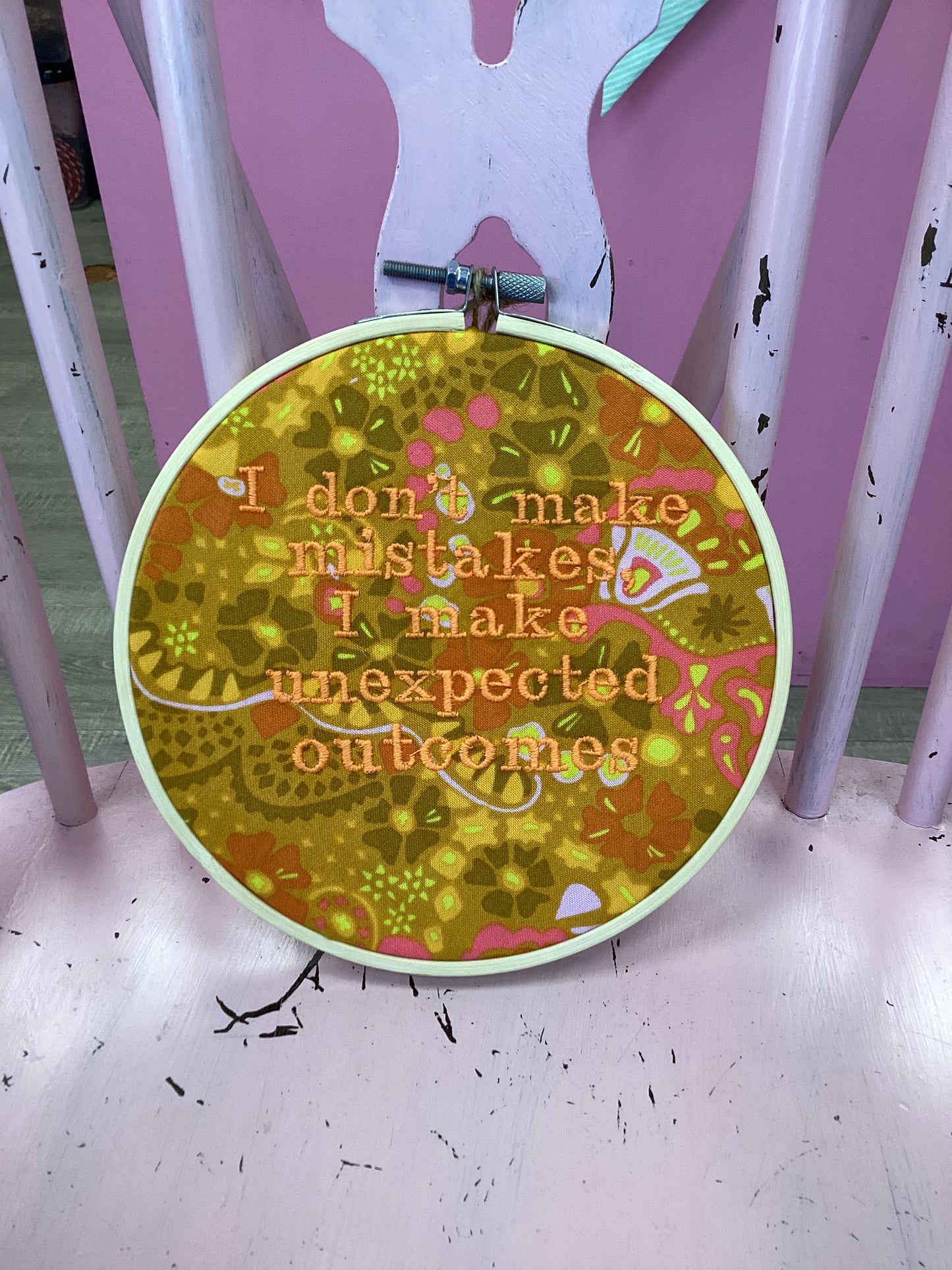 I don’t make mistakes I make unexpected outcomes by Toria Creates
