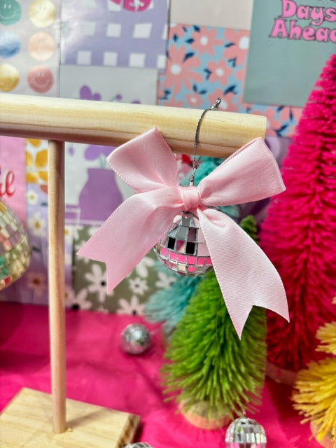 Disco Bow Bauble by Moody Cow