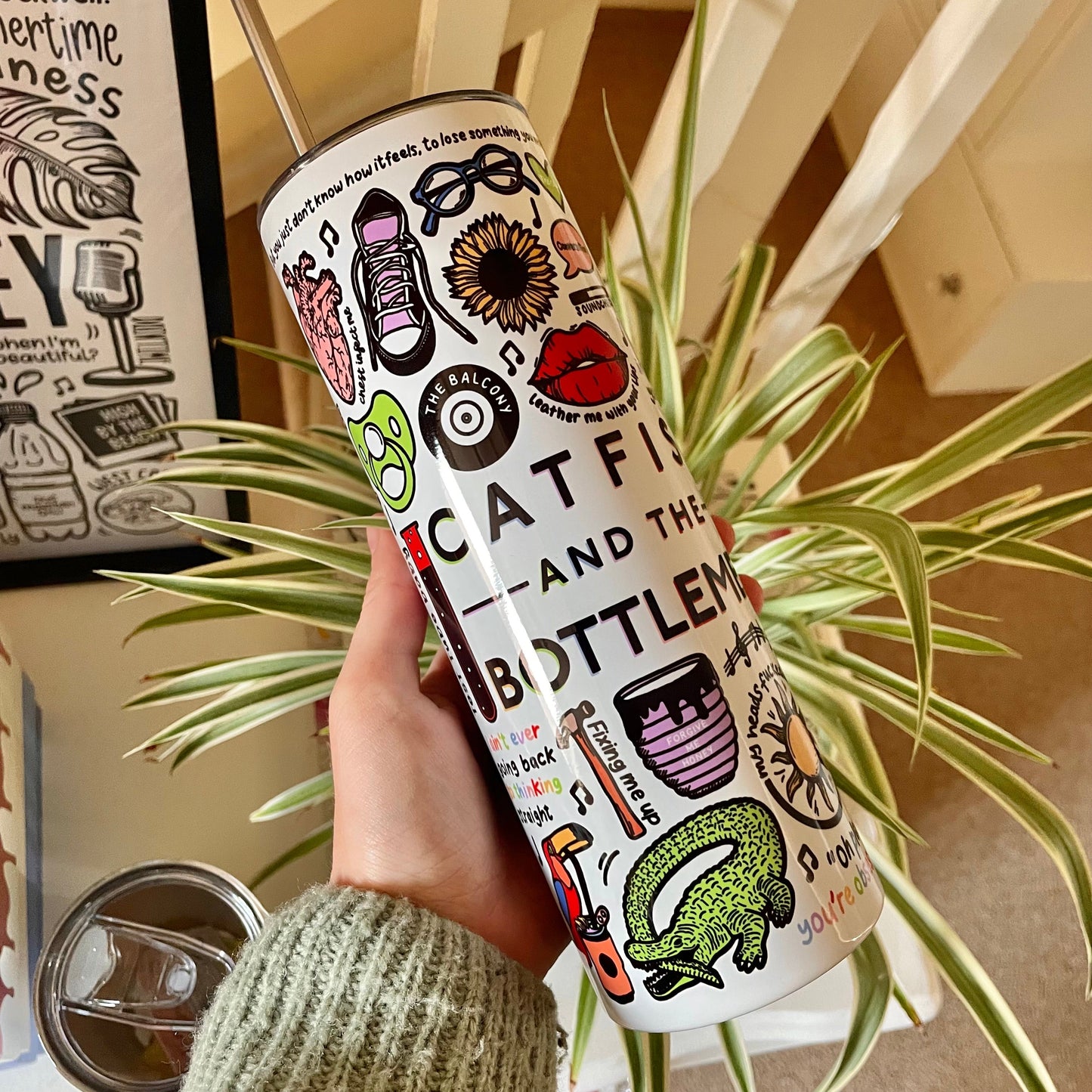 Tumbler bottles by Destiny May Design