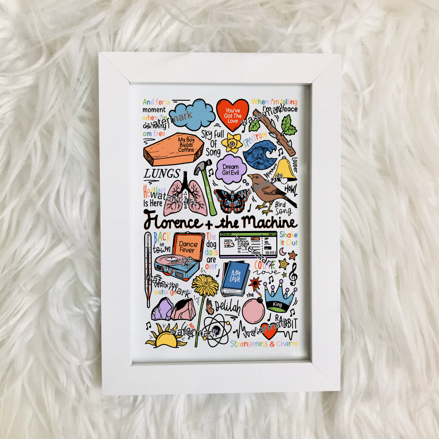 5x7” Print by Destiny May Design