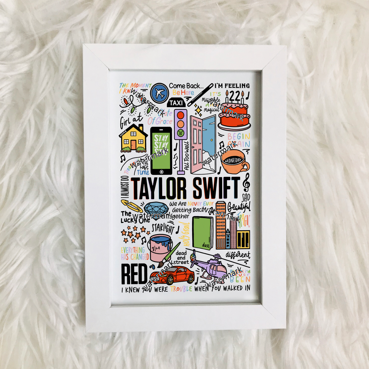 5x7” Print by Destiny May Design
