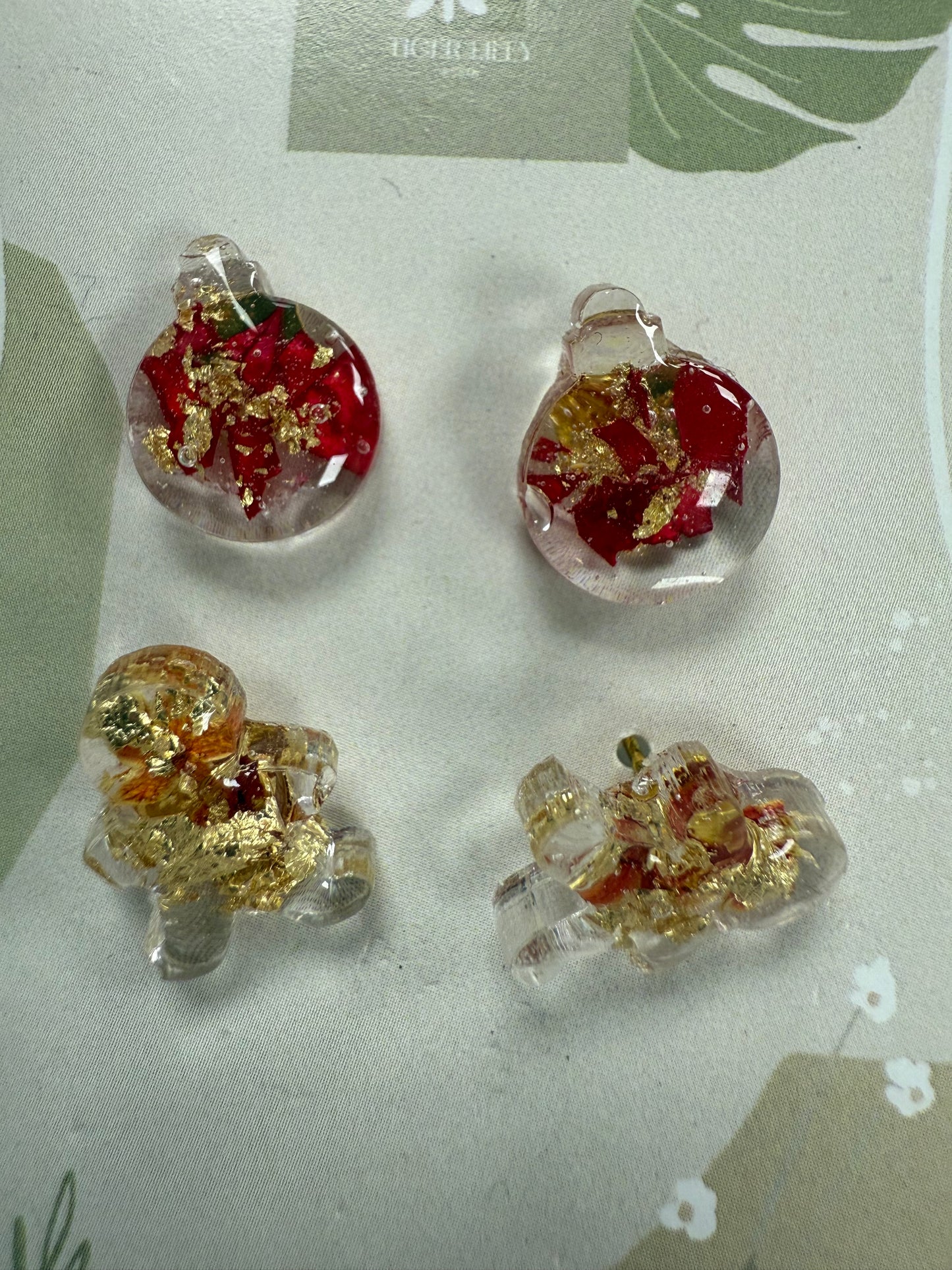 Resin Studs by Tiger Lily Resin