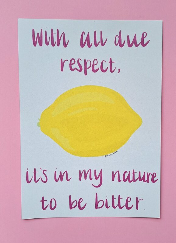 A5 Print by A. Bean. Doodles