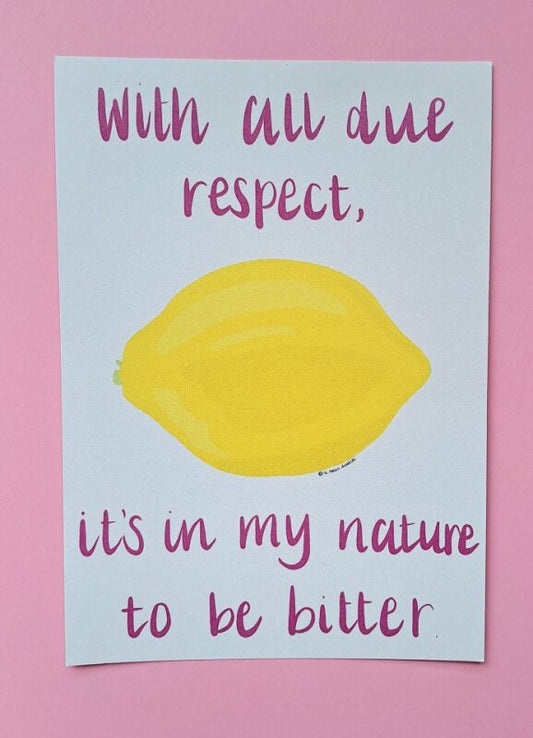A5 Print by A. Bean. Doodles