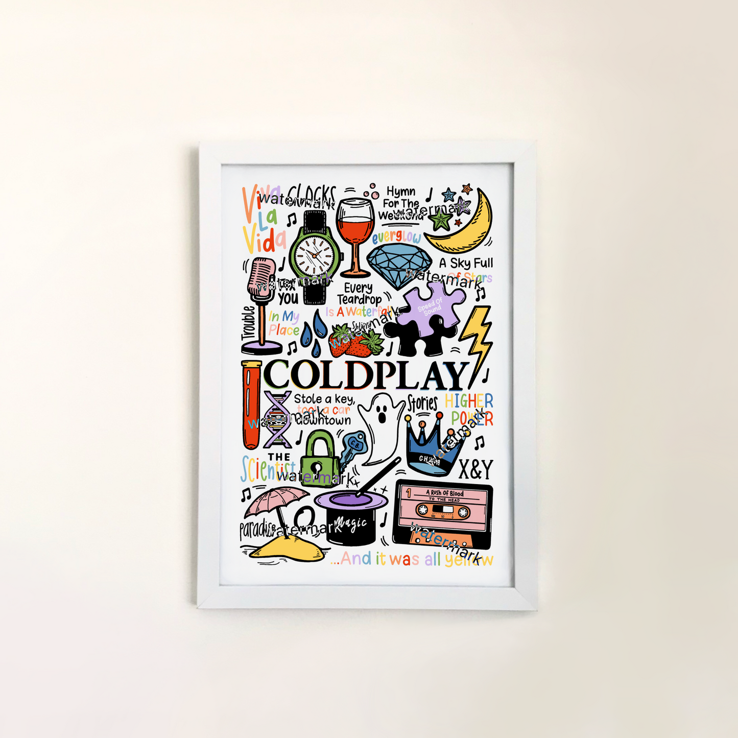 5x7” Print by Destiny May Design