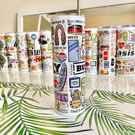 Tumbler bottles by Destiny May Design