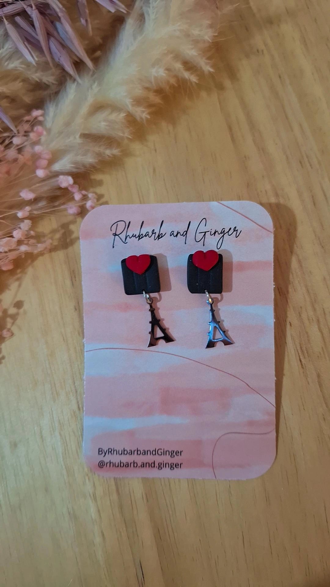 Paris Earrings by Rhubarb & Ginger