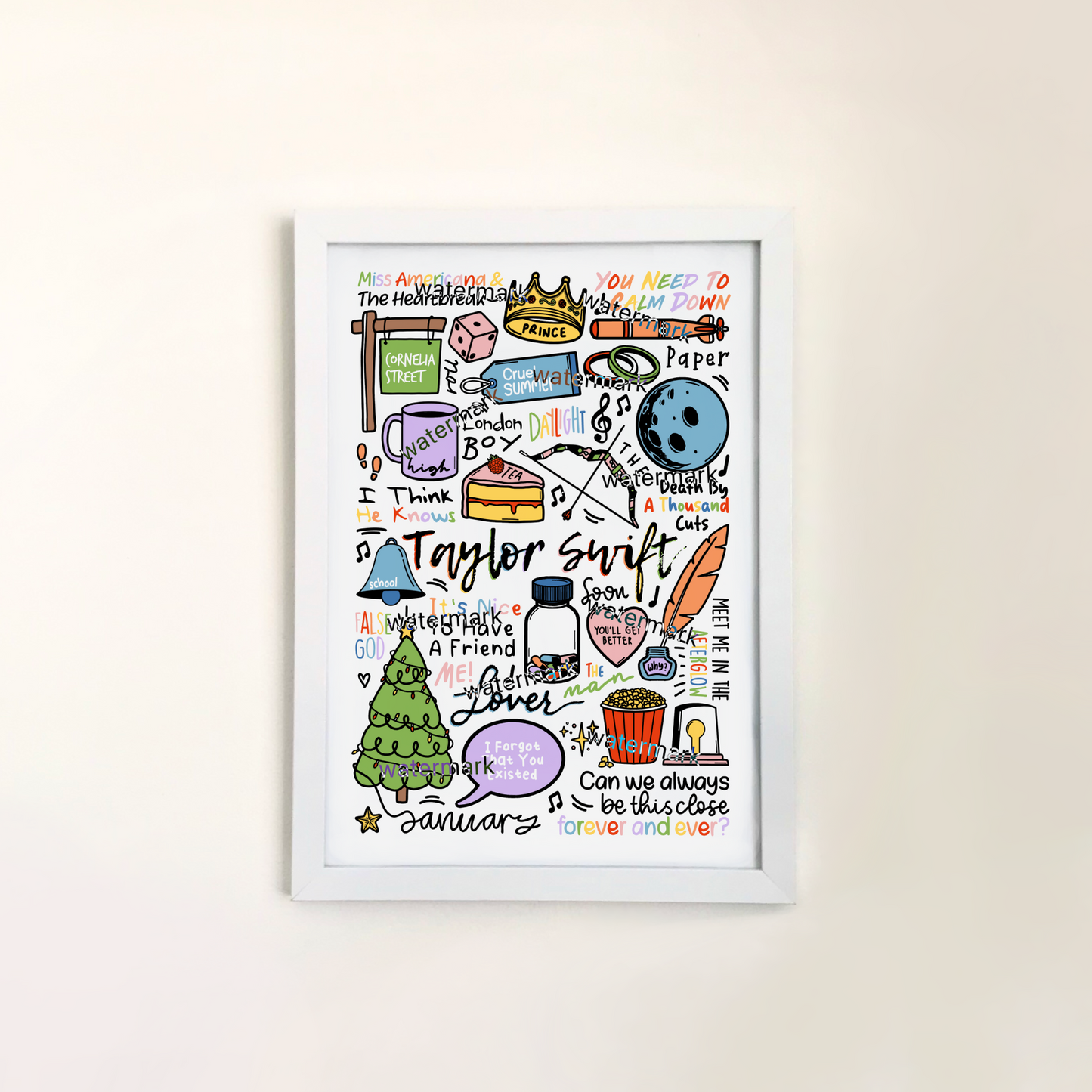 5x7” Print by Destiny May Design