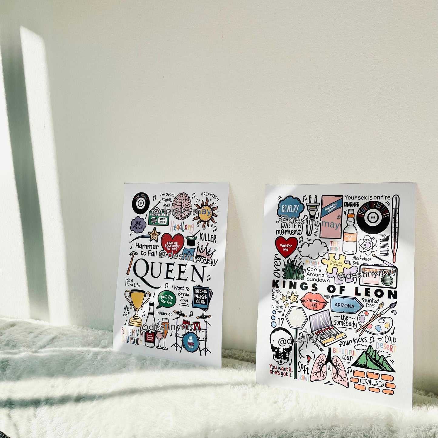5x7” Print by Destiny May Design