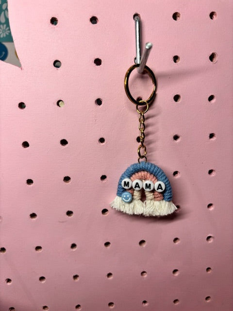 Rainbow Keyring by Moody Cow