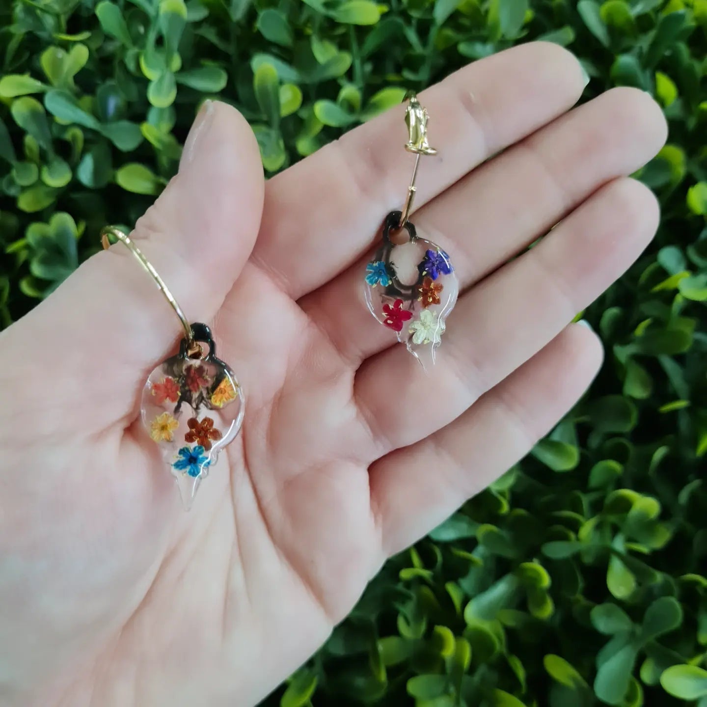 Resin Earrings by Tiger Lily Resin