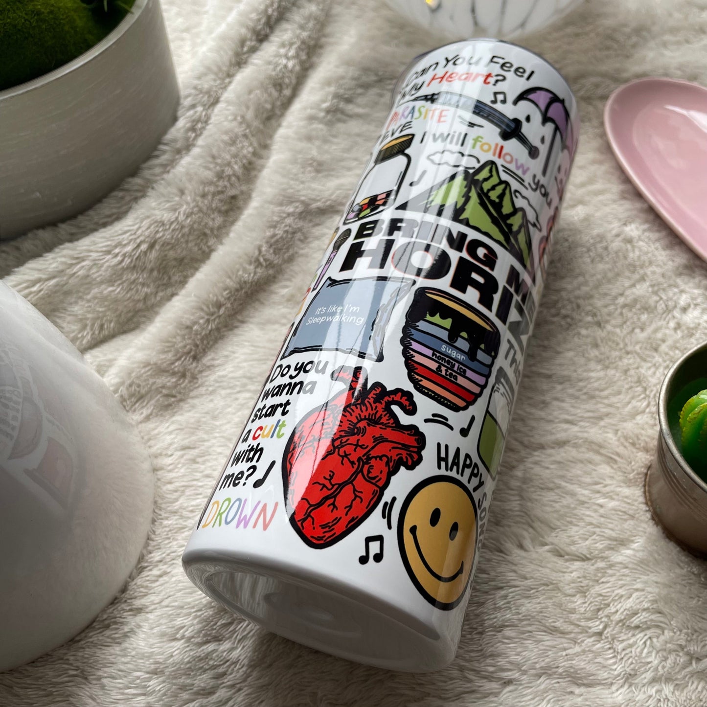 Tumbler bottles by Destiny May Design