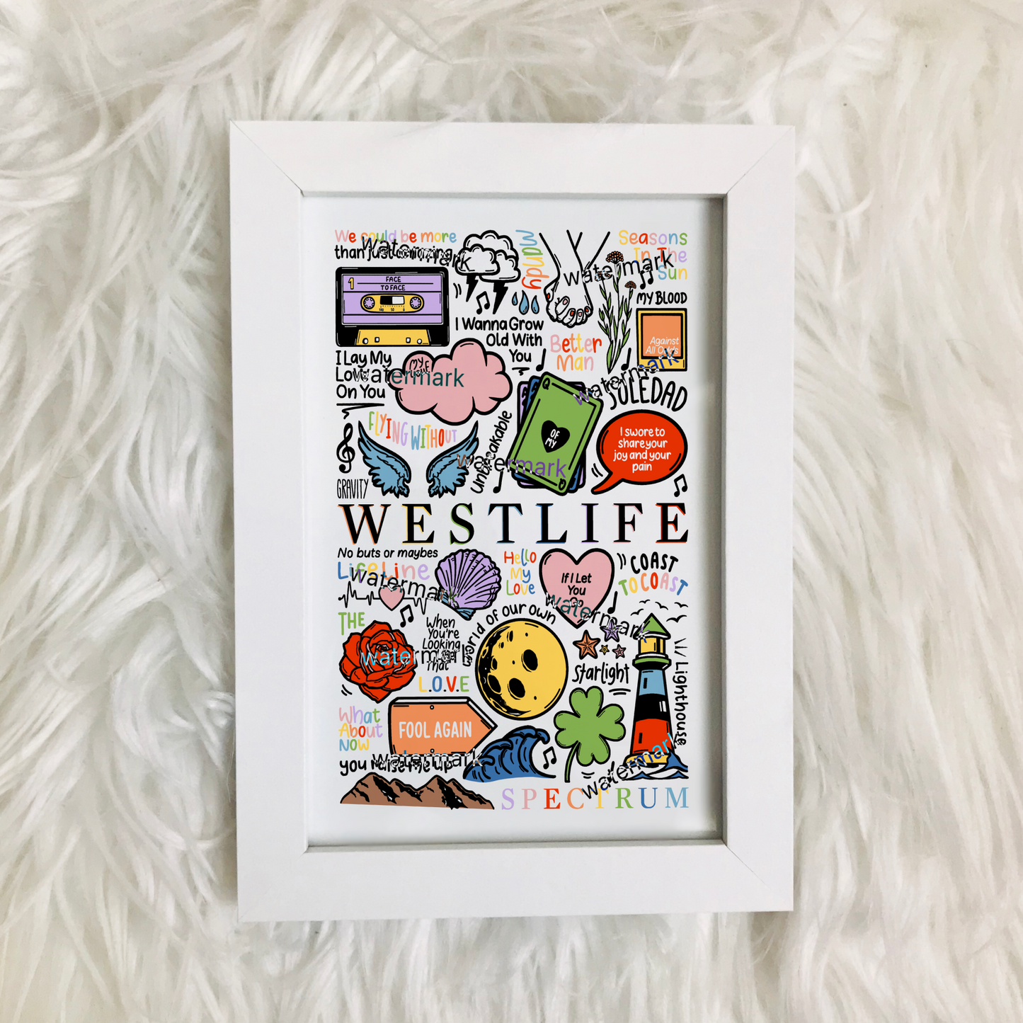 5x7” Print by Destiny May Design