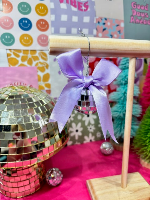 Disco Bow Bauble by Moody Cow