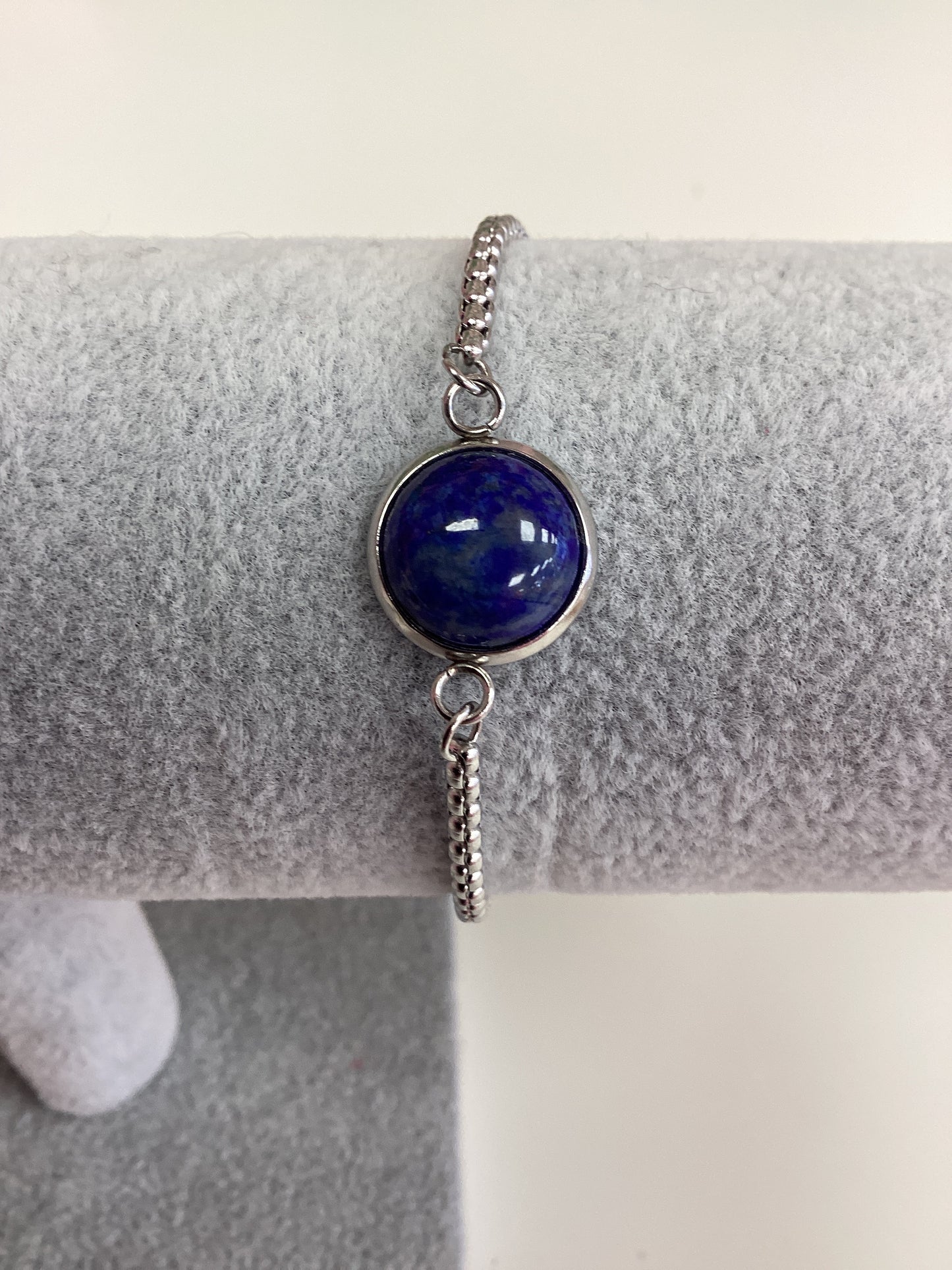 Gemstone Chain Bracelets Silver/Gold by Vida Jewellery
