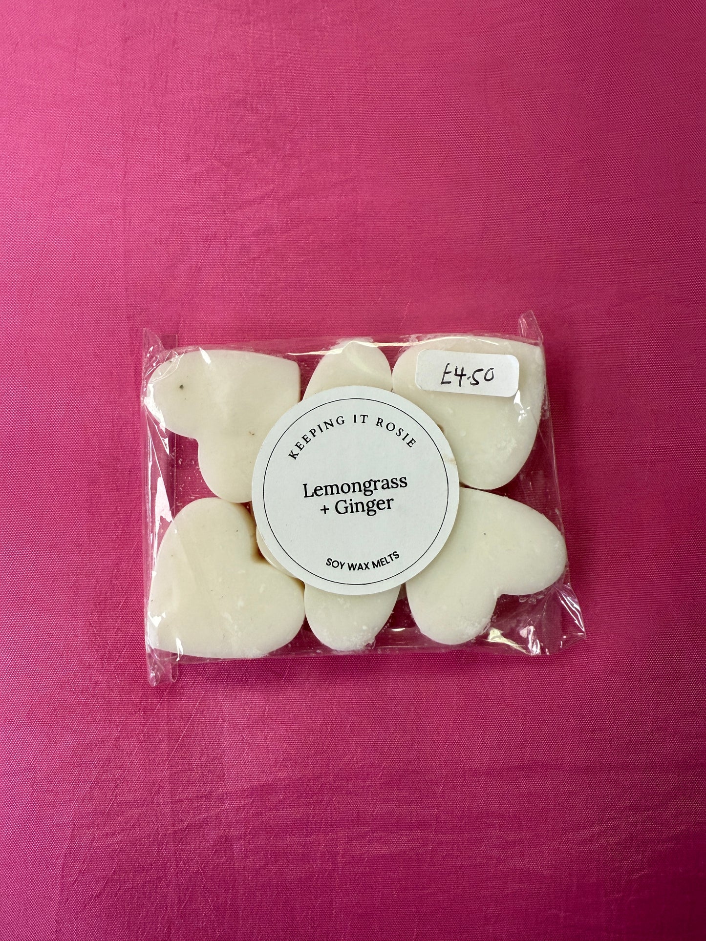 Lemongrass & Ginger wax melts by Keeping It Rosie