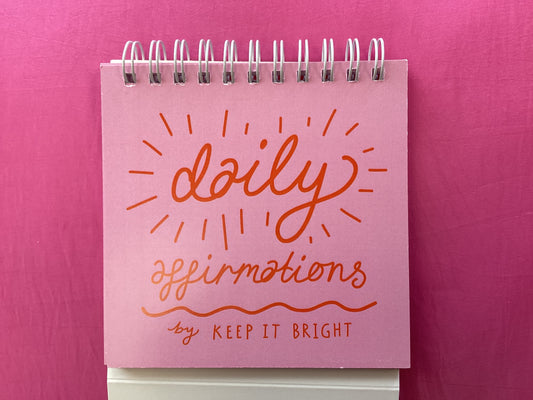 Daily affirmations by Keep it Bright