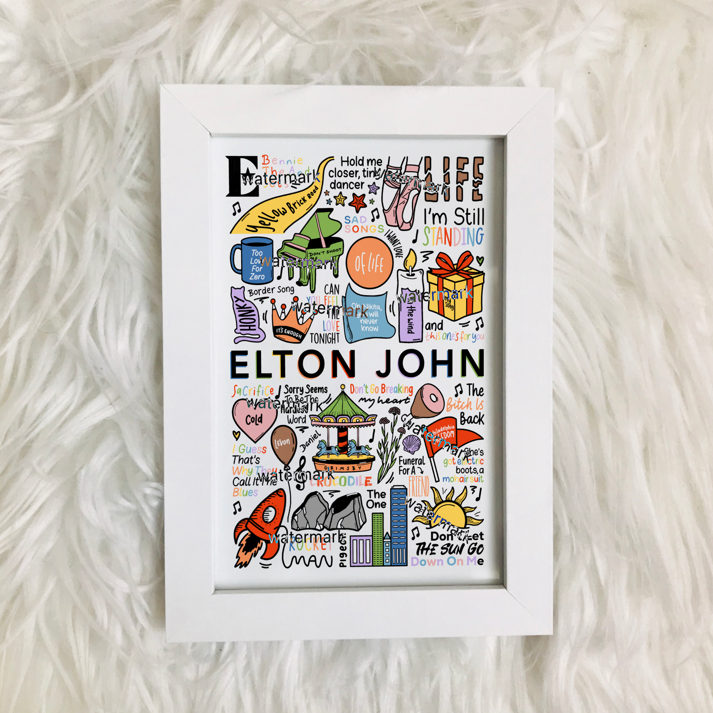 5x7” Print by Destiny May Design
