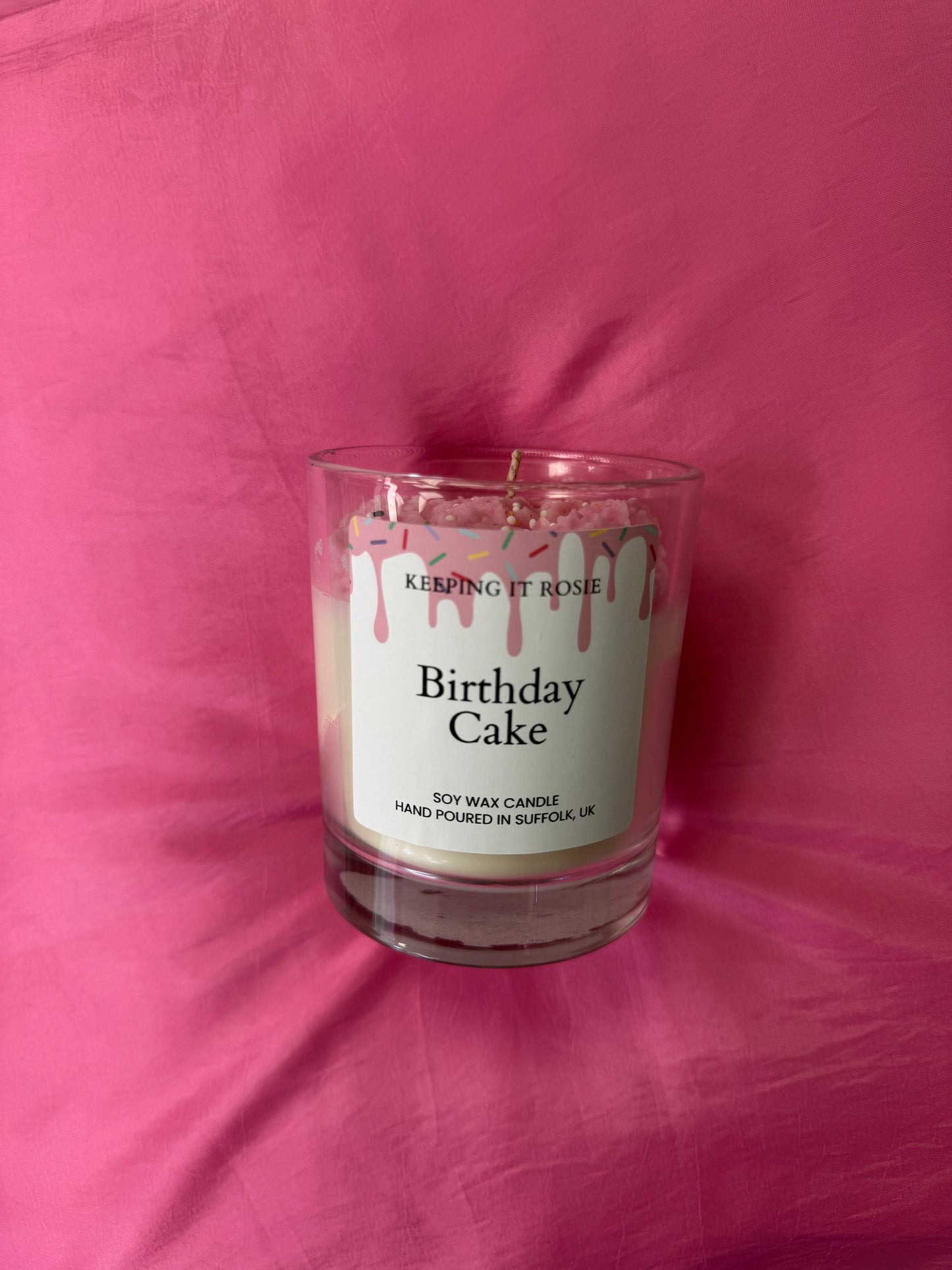 Birthday cake candle by Keeping It Rosie