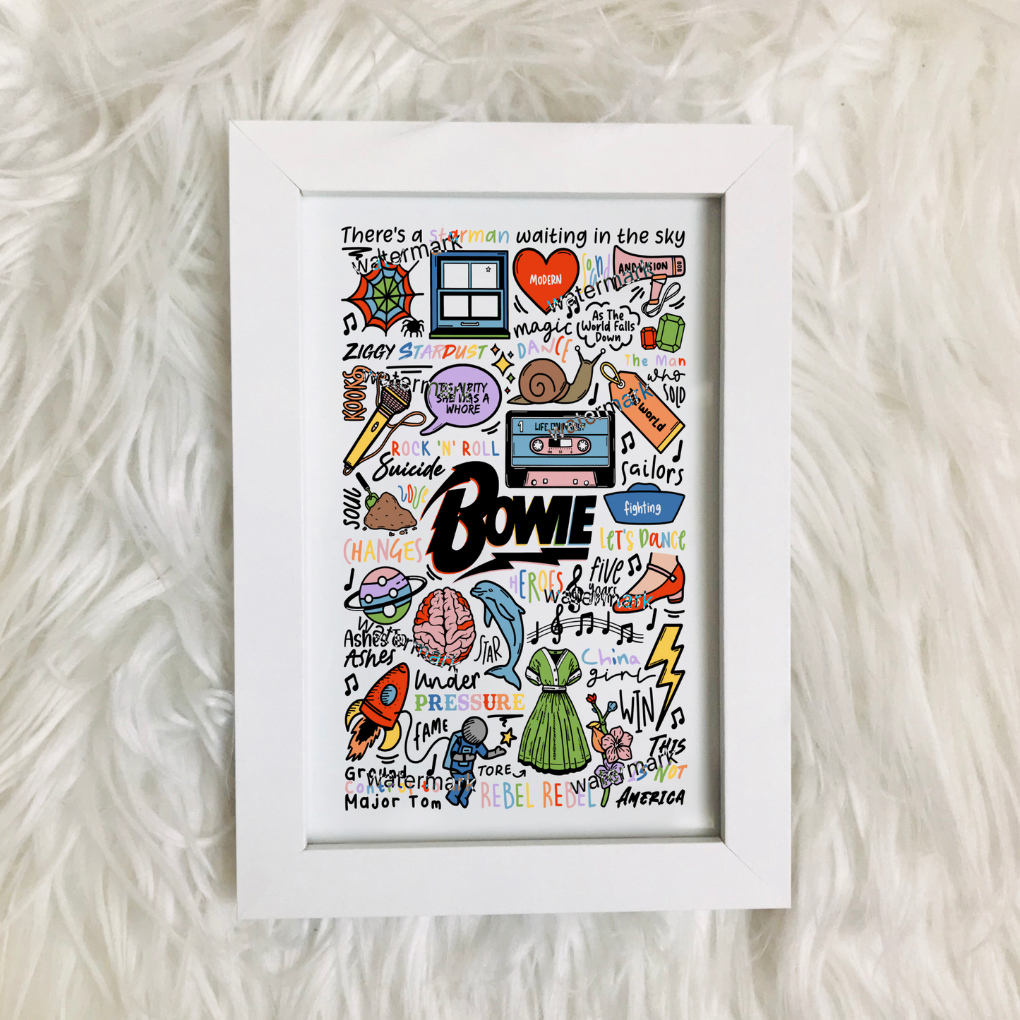 5x7” Print by Destiny May Design