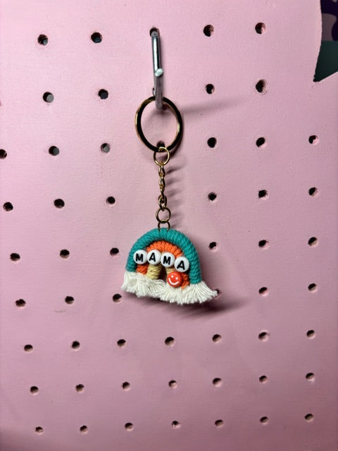Rainbow Keyring by Moody Cow