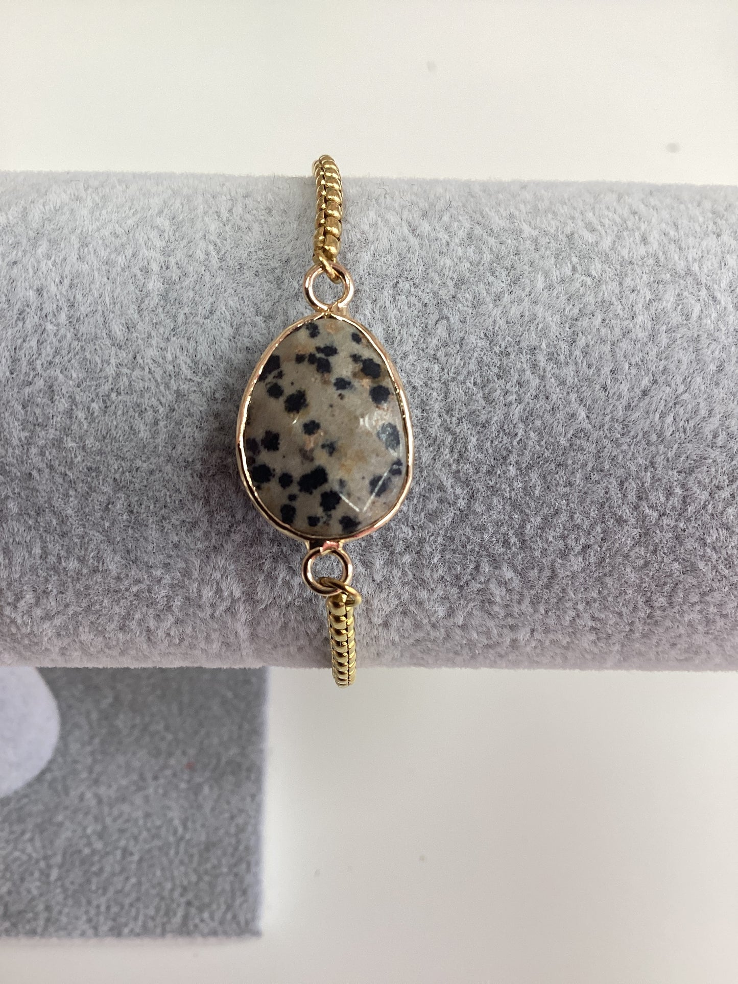 Gemstone Chain Bracelets Silver/Gold by Vida Jewellery