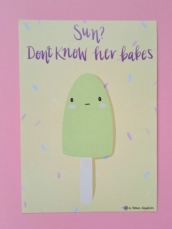 A5 Print by A. Bean. Doodles