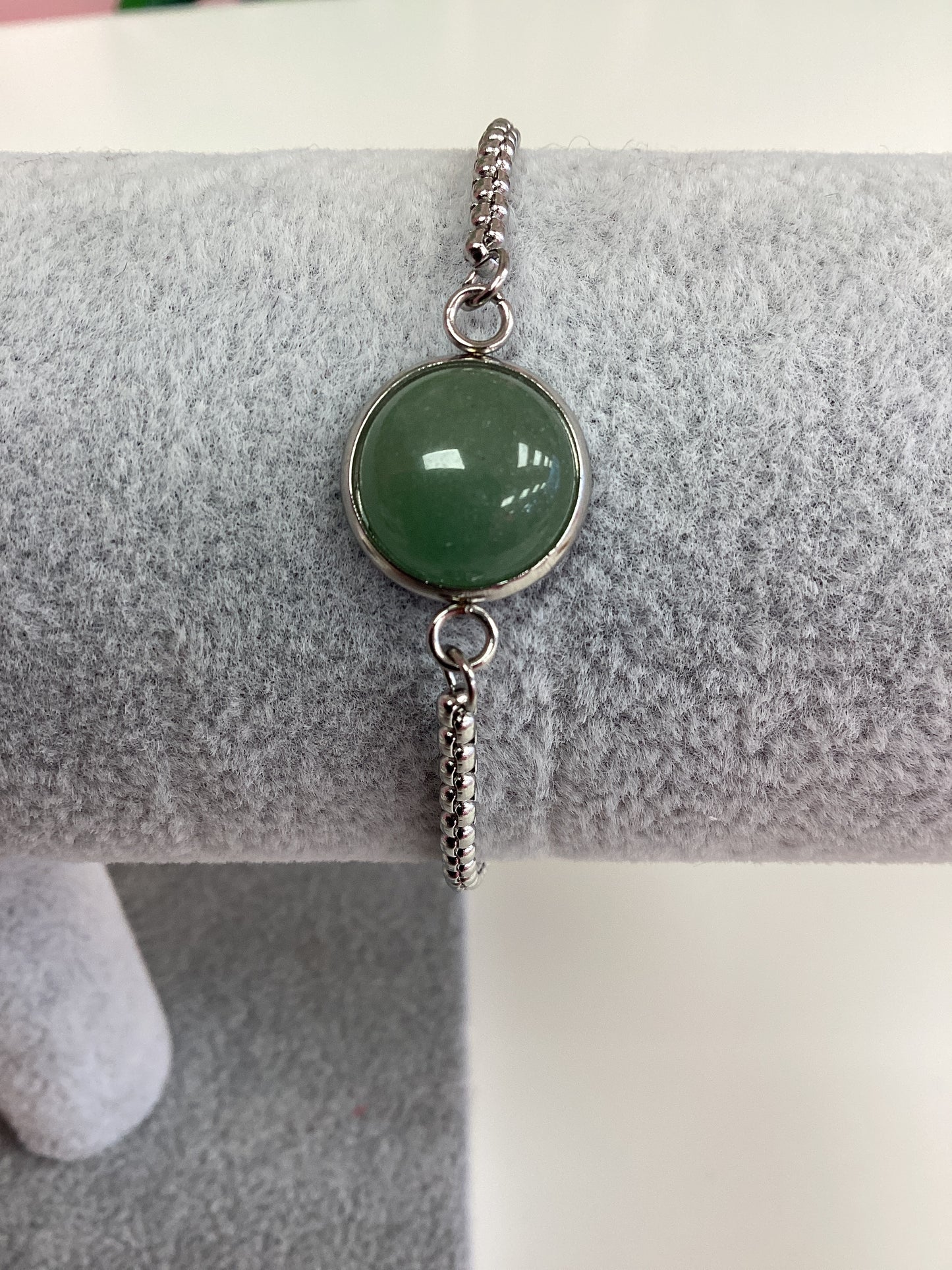 Gemstone Chain Bracelets Silver/Gold by Vida Jewellery