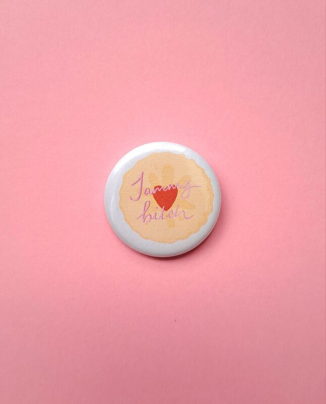 Badge by A. Bean. Doodles.