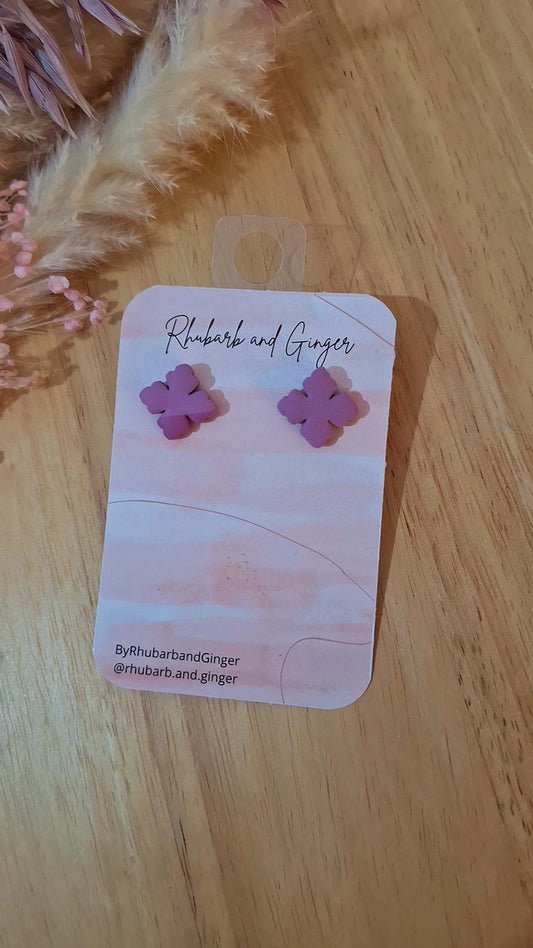 Flower Studs by Rhubarb & Ginger