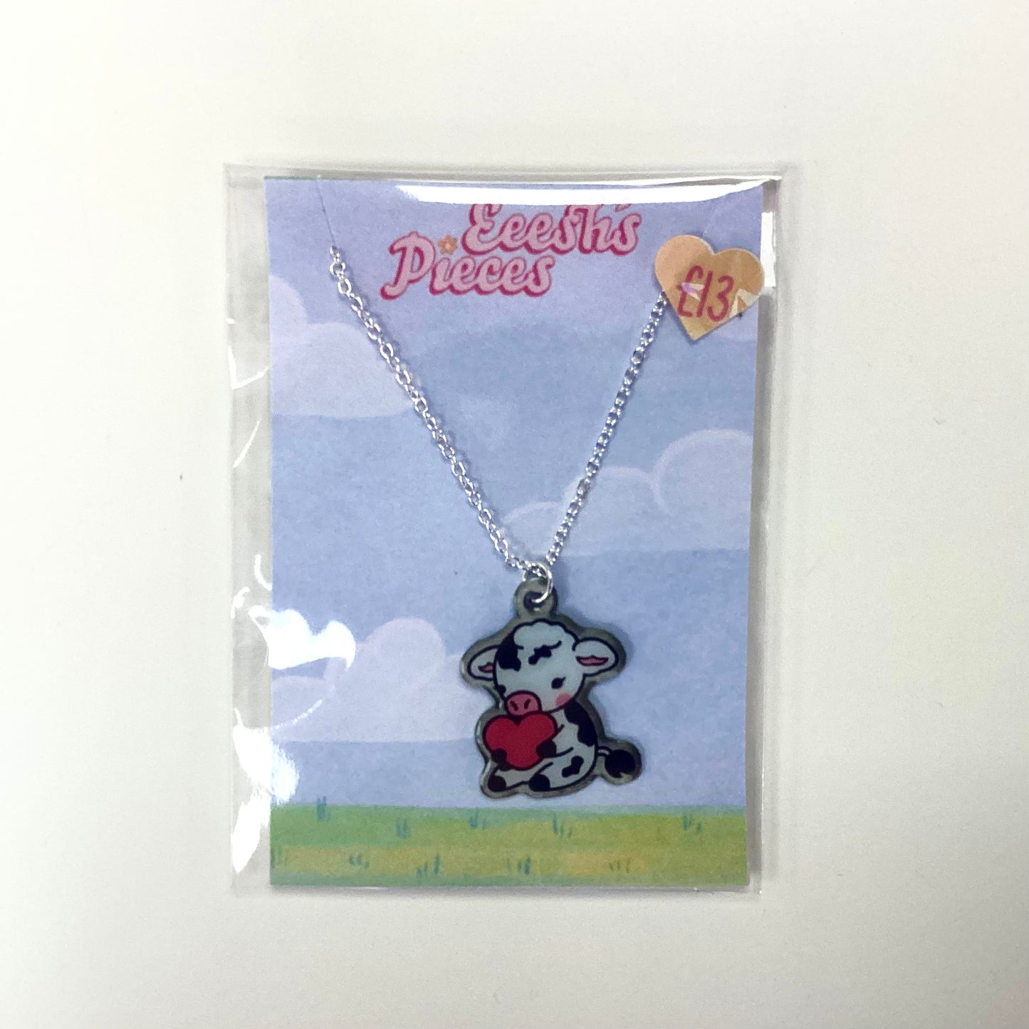 Eeesh’s Pieces Cow Necklace