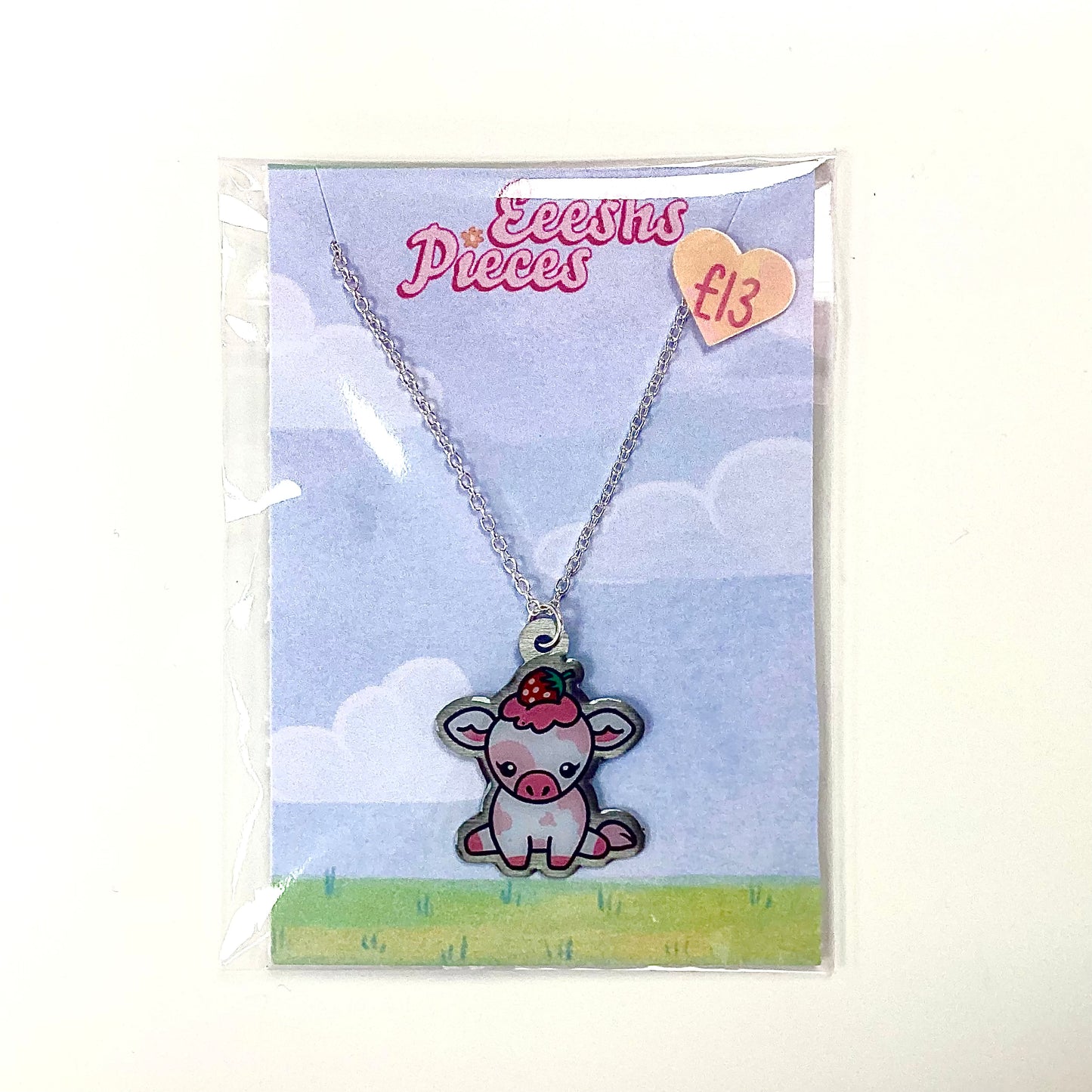 Eeesh’s Pieces Cow Necklace