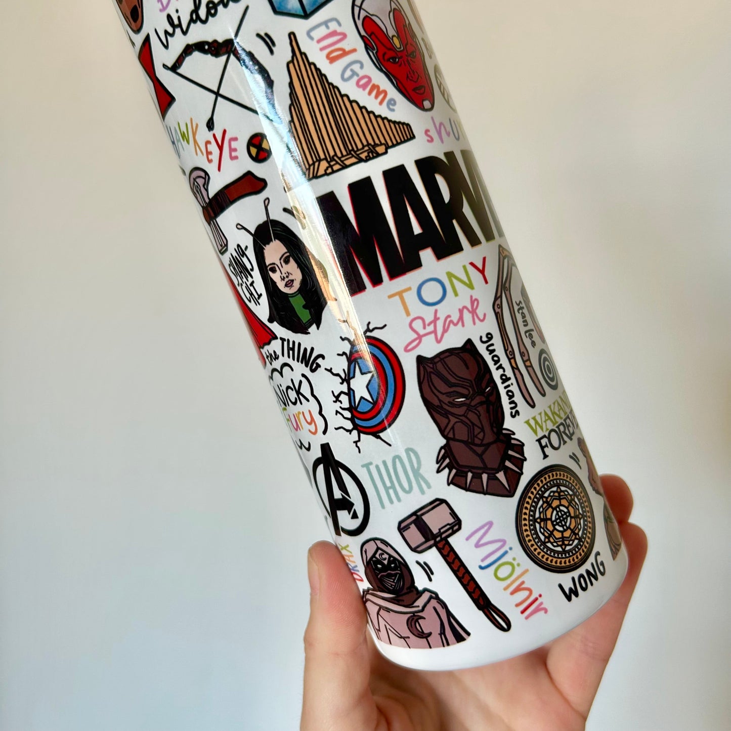 Tumbler bottles by Destiny May Design