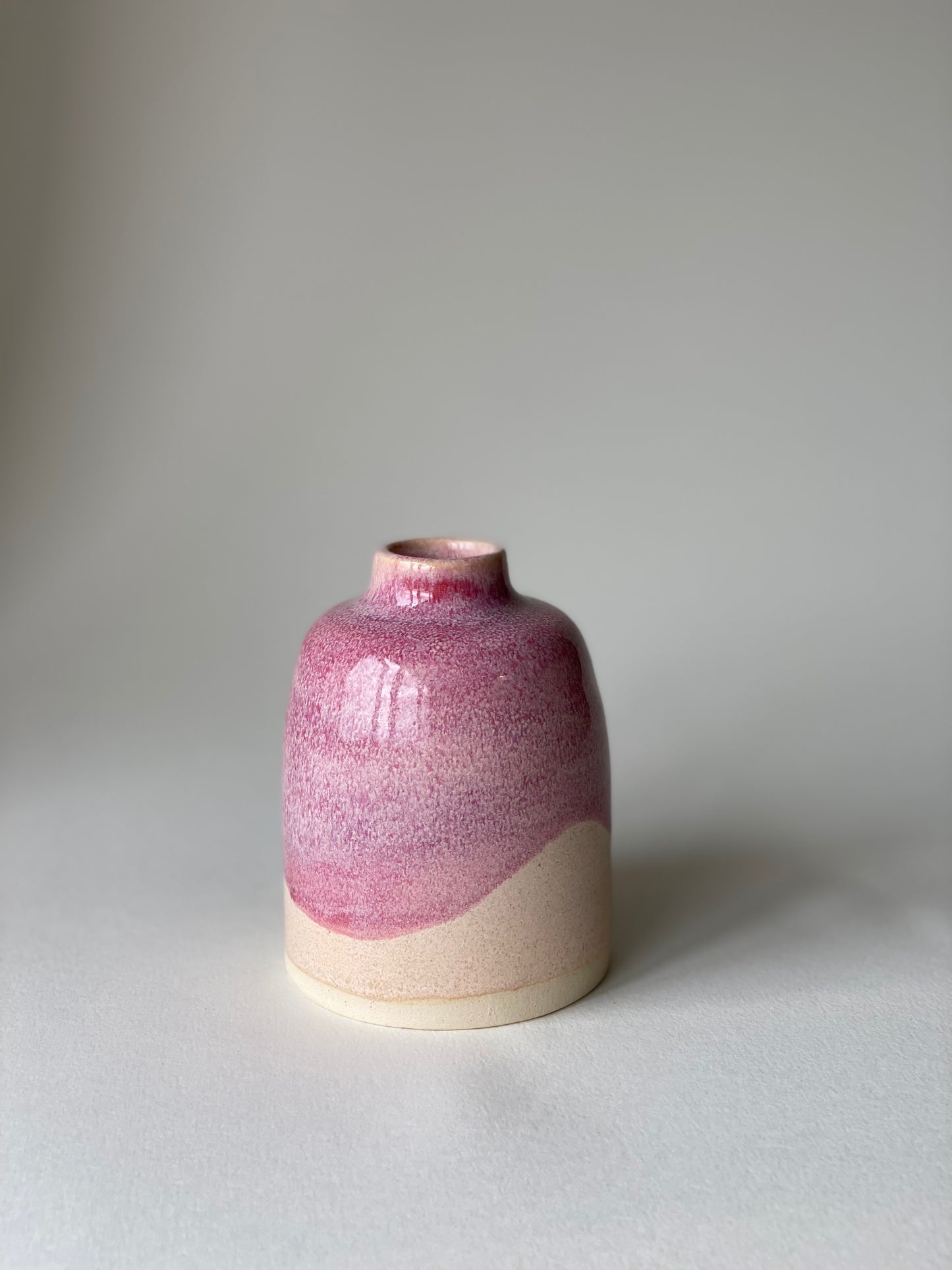 Blossom Cream Bud Vase - by Ceramics in the Annexe