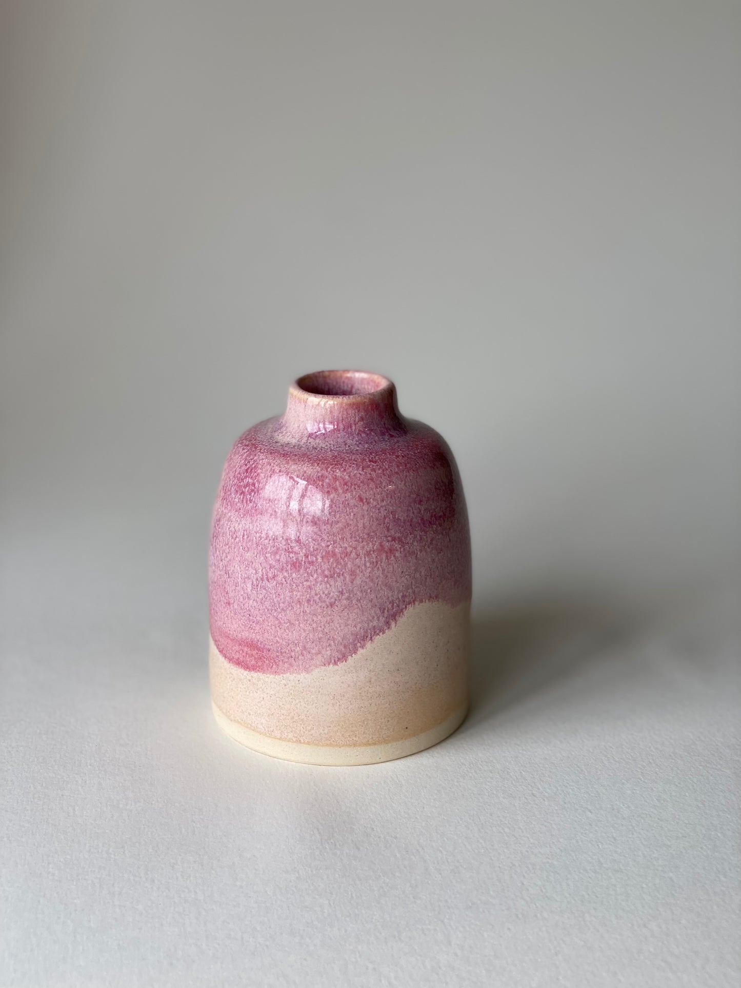 Blossom Cream Bud Vase - by Ceramics in the Annexe