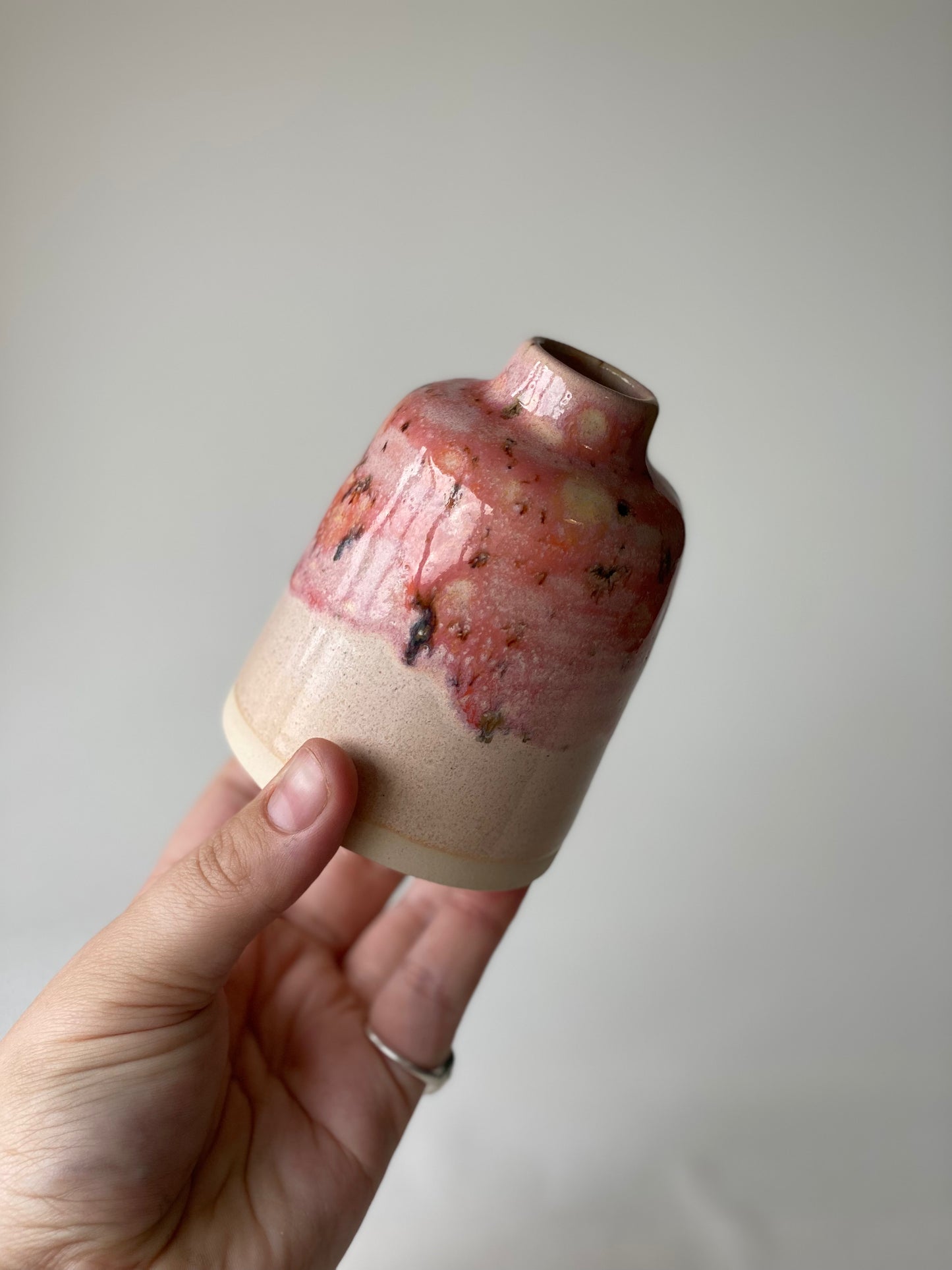 Petal Dust Bud Vase - by Ceramics in the Annexe