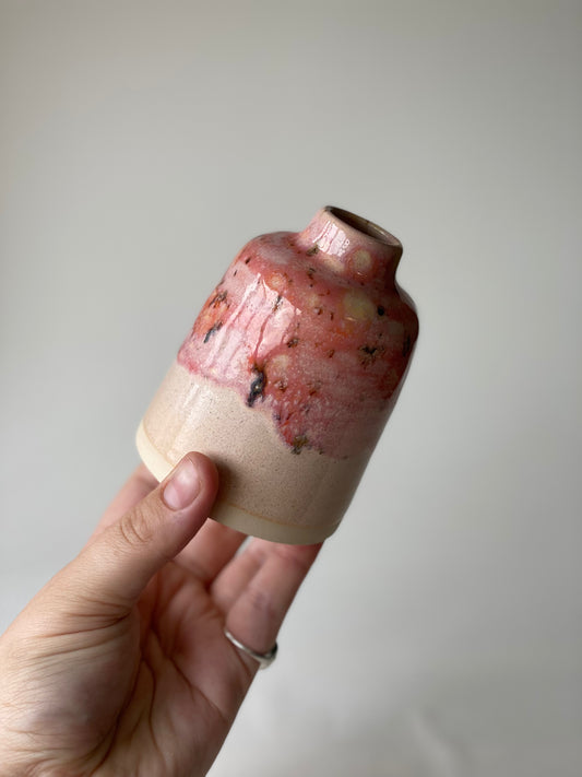 Petal Dust Bud Vase - by Ceramics in the Annexe