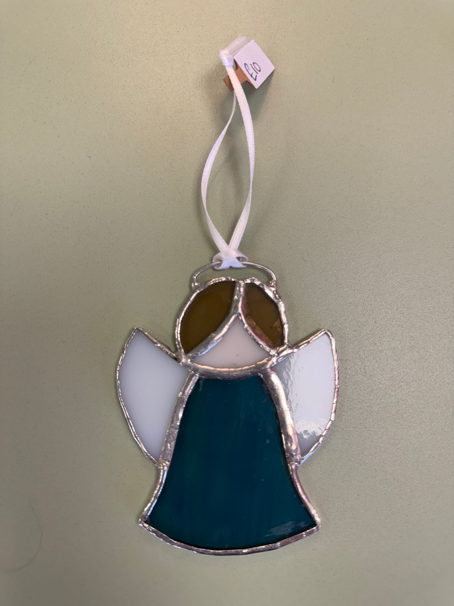 Angel (blue) by Sarah Wales Glass