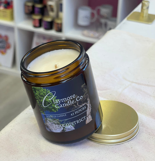 Peak District Candle by Claymore Candle. Co