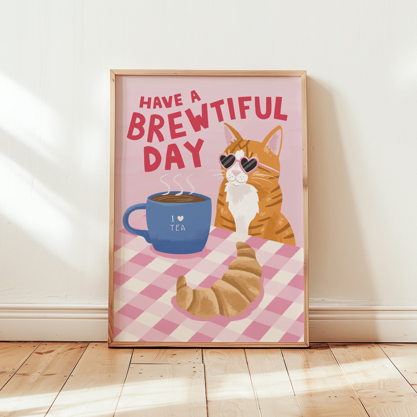 Have A Brewtiful Day 5x7 inch Print by Designed by Leanne