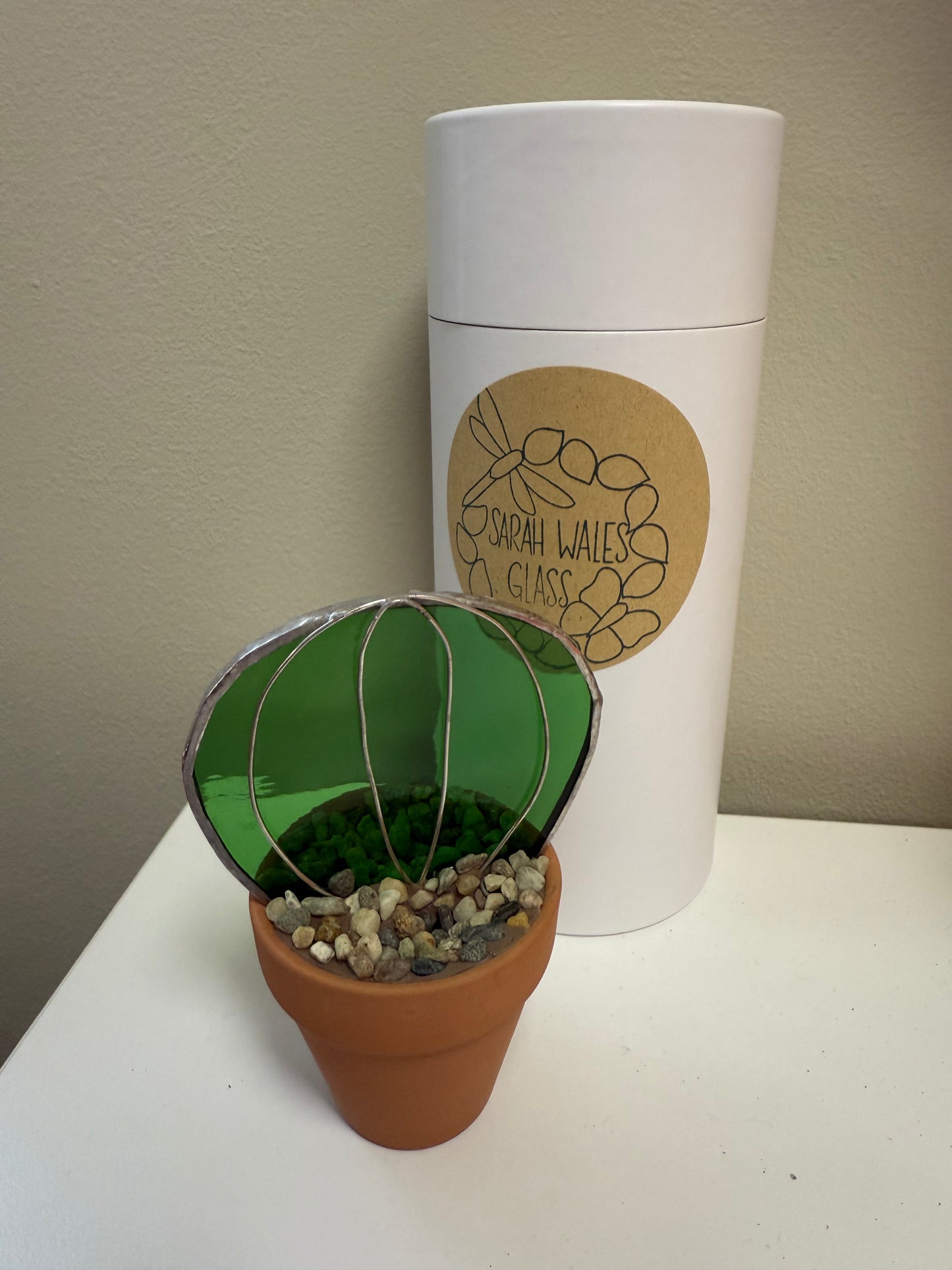 Cactus 9 by Sarah Wales Glass