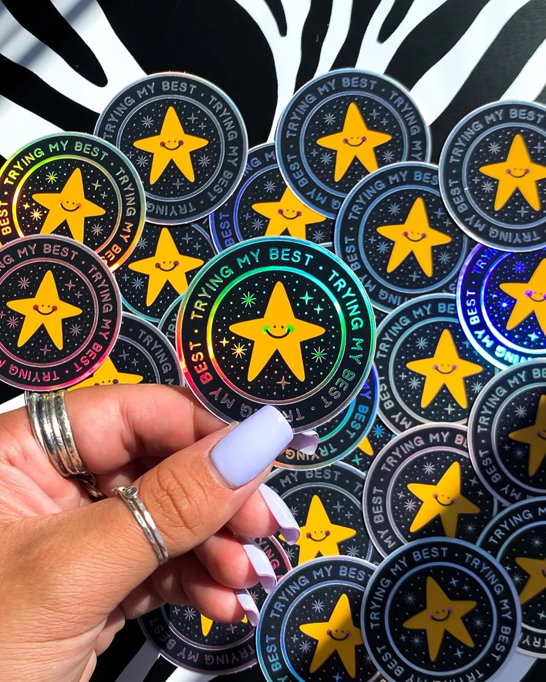 Funky Waterproof & Weatherproof Stickers by Amy Mariah Design